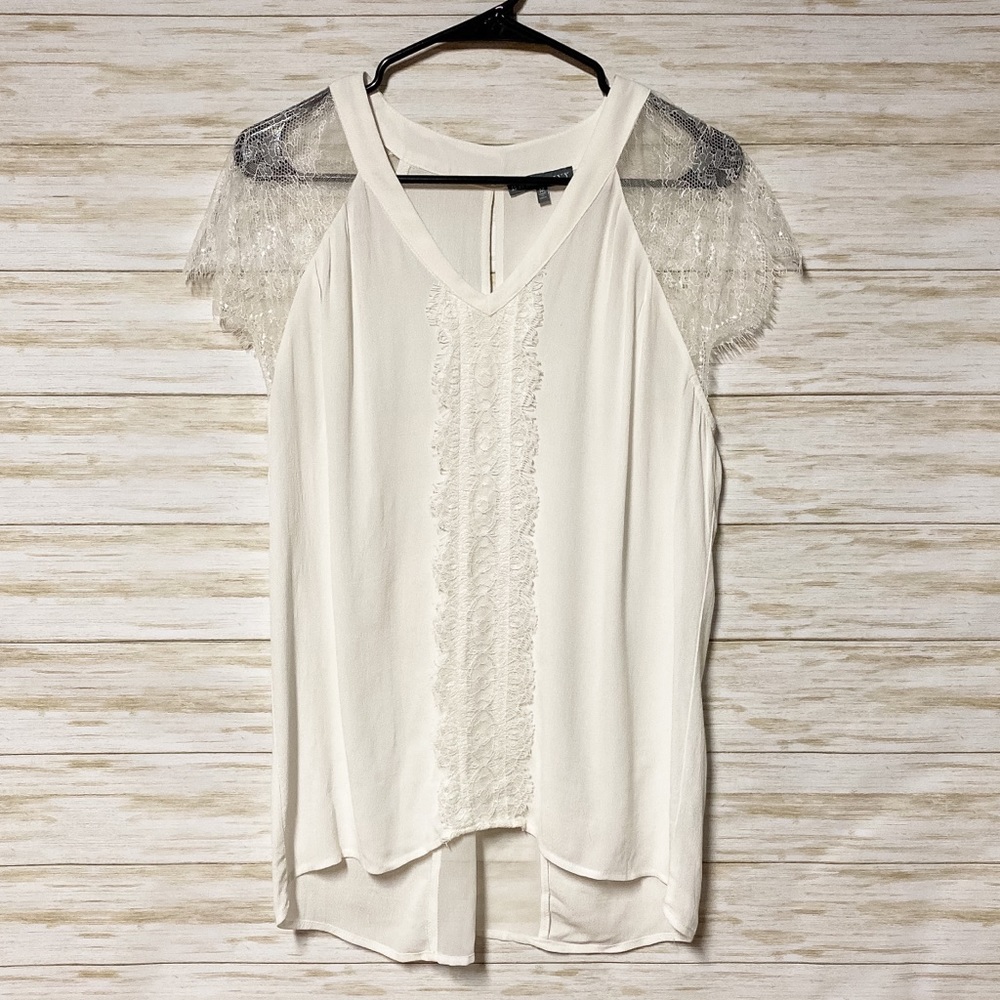 Brixon Ivy White Short Sleeve Blouse